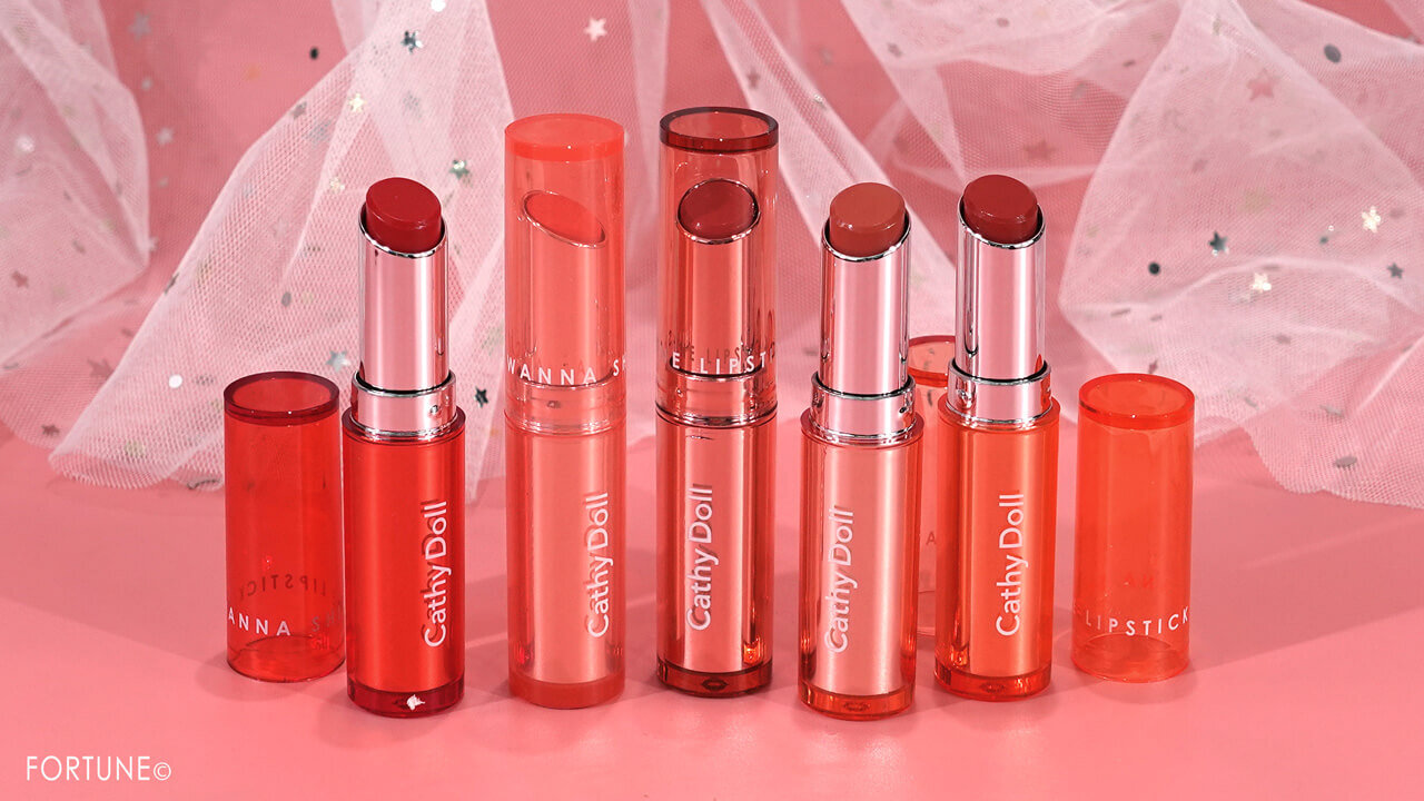 CathyDoll（キャシードール）タイコスメ『カバーマットシリーズ』｜ワンナシャインリップ