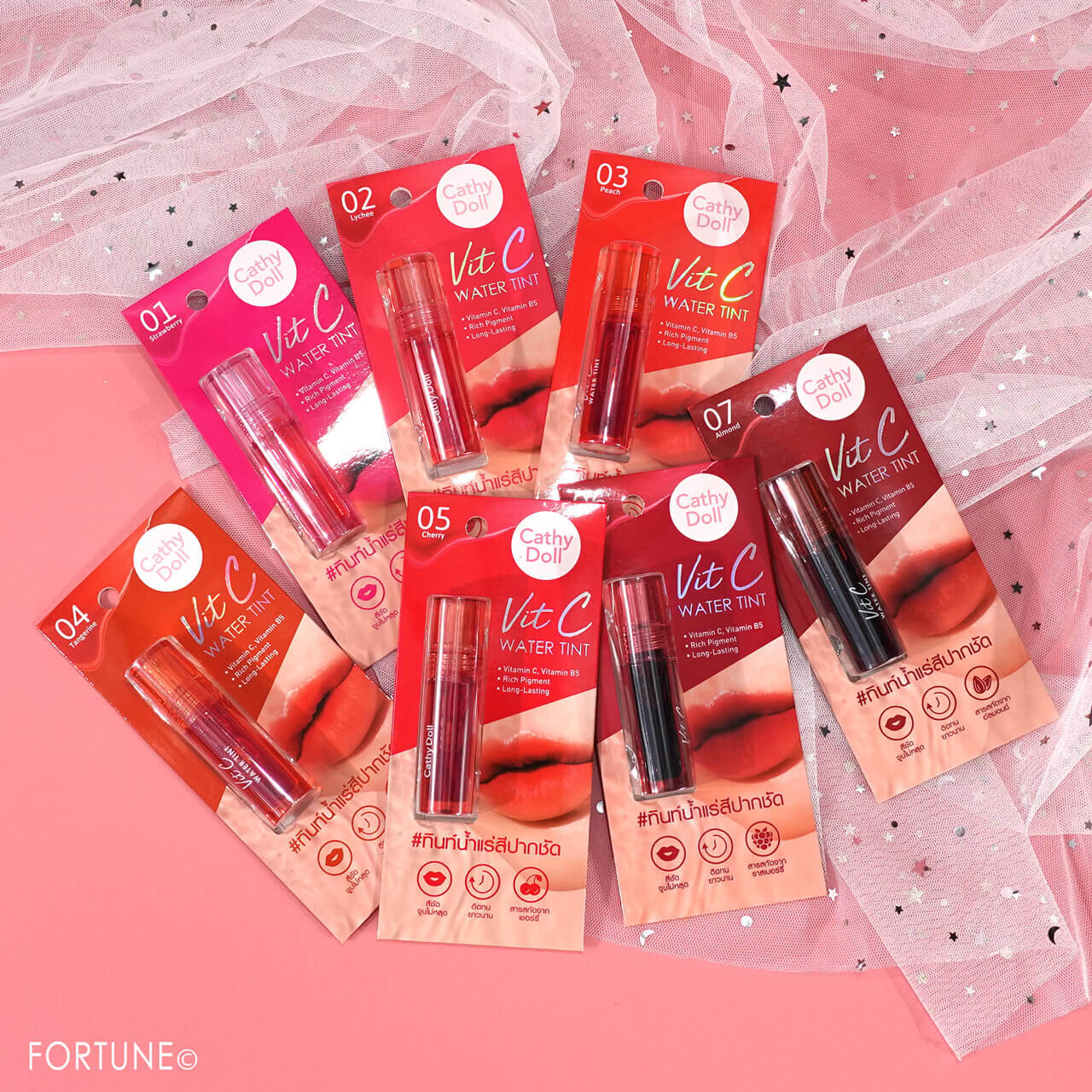 CathyDoll（キャシードール）新作タイコスメ｜「Vit C ウォーターティント」
