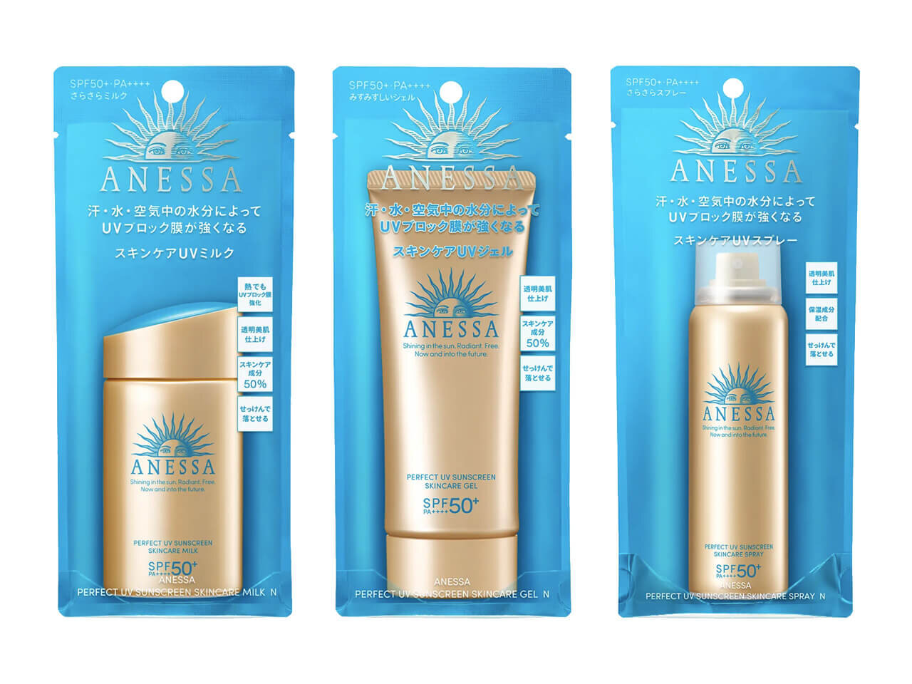 ANESSA（アネッサ）　パーフェクトUVシリーズ
