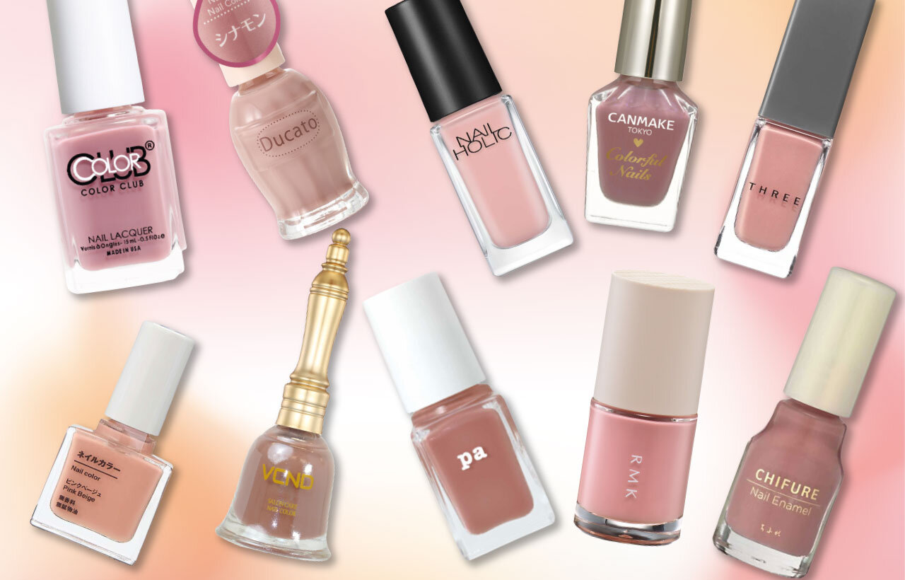 オフィスで使えるピンクネイル10選