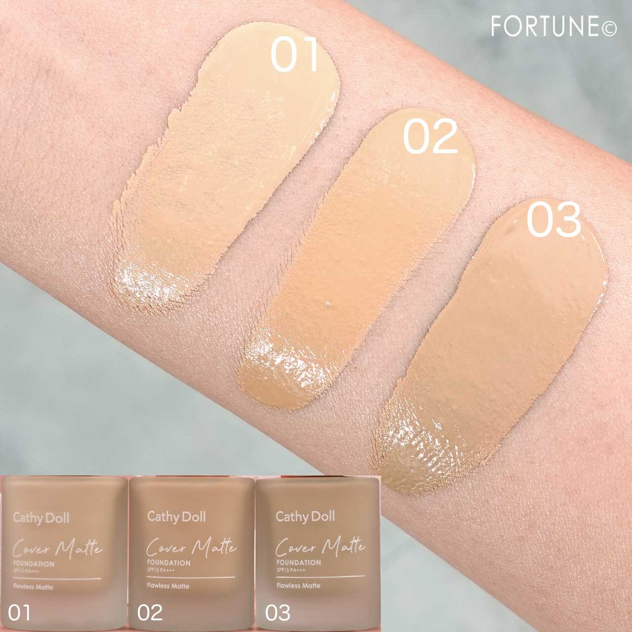 CathyDoll（キャシードール）　カバーマットファンデーション　タイコスメ