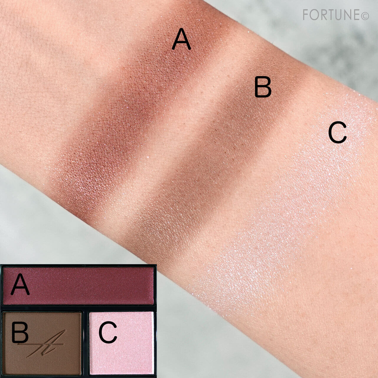 Amplitude（アンプリチュード）　コンスピキュアス アイズ　13 ピンクブラウン