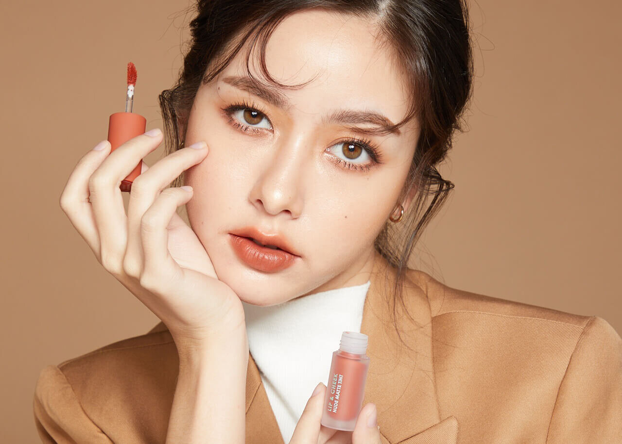 CathyDoll（キャシードール）『リップアンドチーク ヌードマットティント』