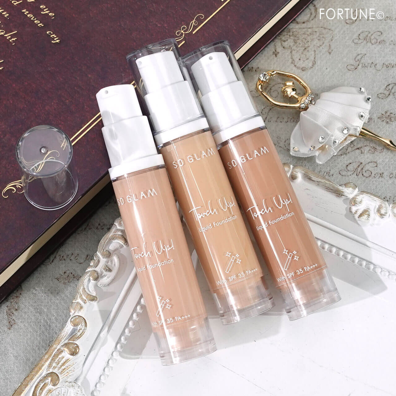 SO GLAM（ソーグラム）　『タッチアップリキッドファンデーション』