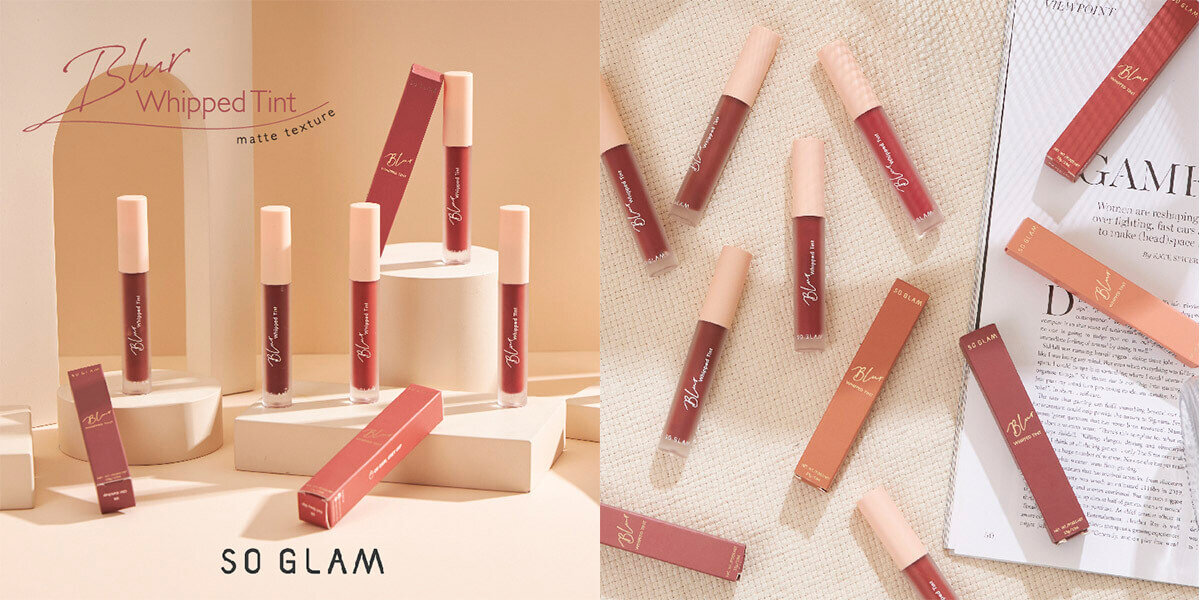 タイコスメブランド｜SO GLAM（ソーグラム）ブラーホイップド リップティント