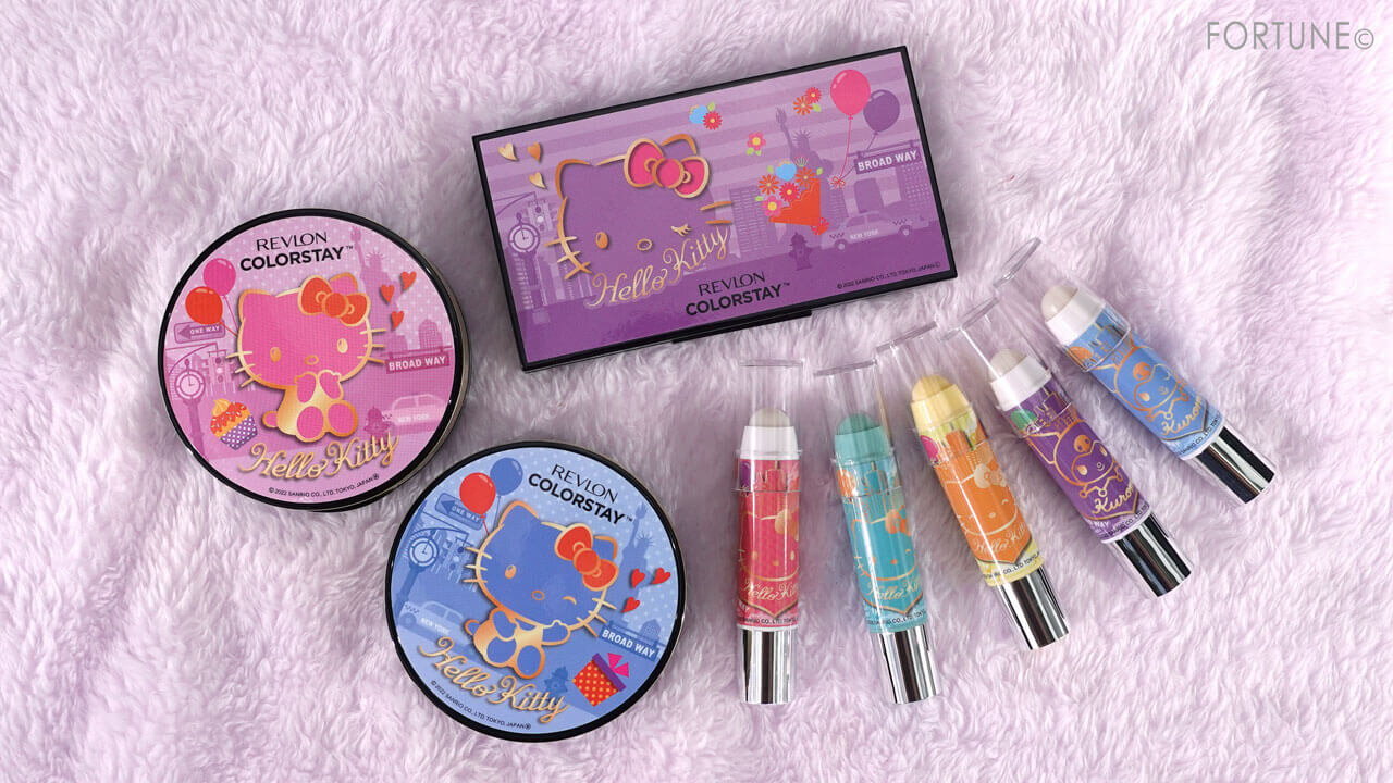 REVLON（レブロン）　2022年新作コスメ　ハローキティ コラボレーション