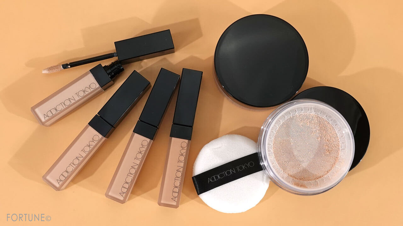 ADDICTION（アディクション）　『スキンリフレクト　フィックス　コンシーラー』『インビジブル　エッセンス　ルースパウダー』