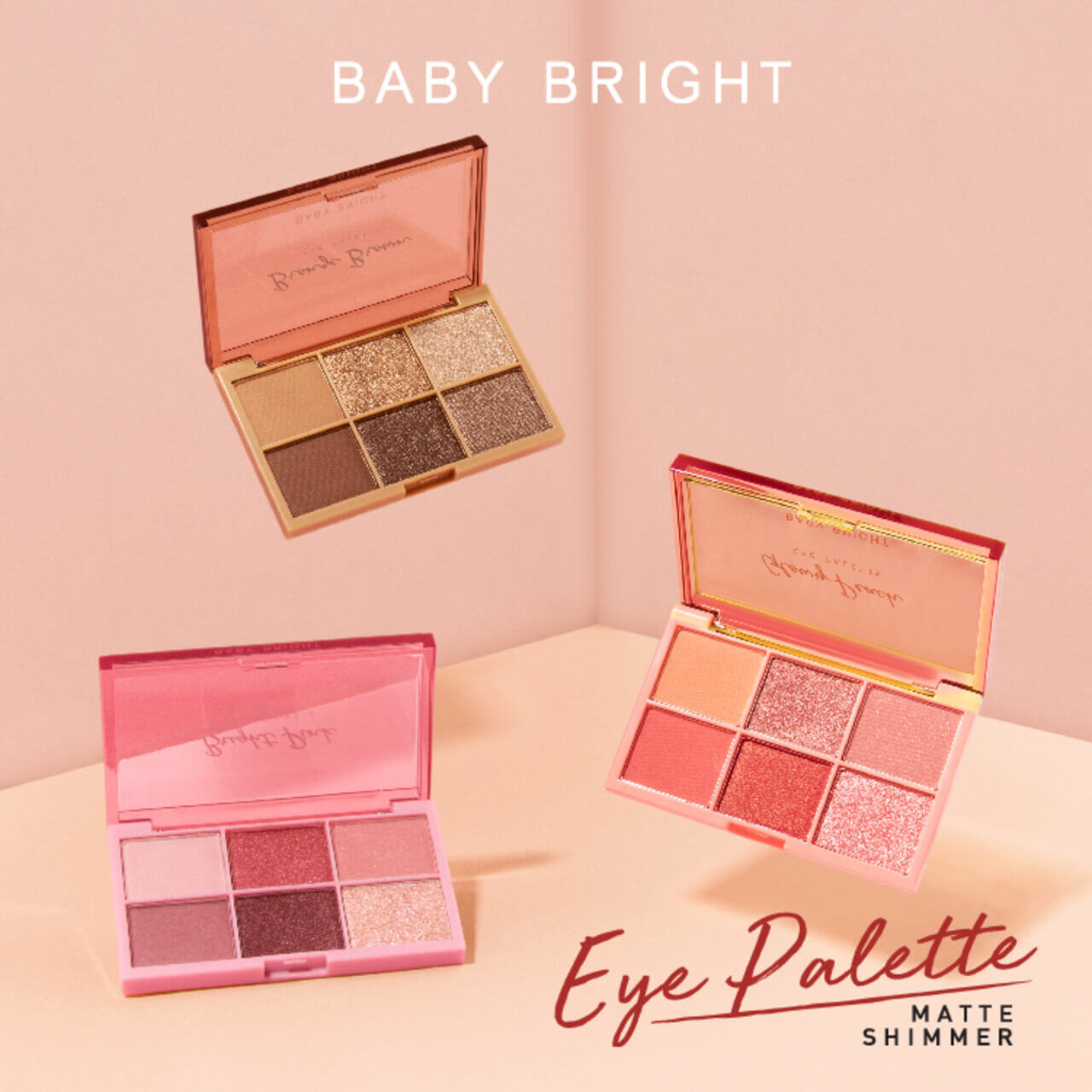 タイコスメブランド｜BabyBright（ベイビーブライト）シャインアイシャドウパレット