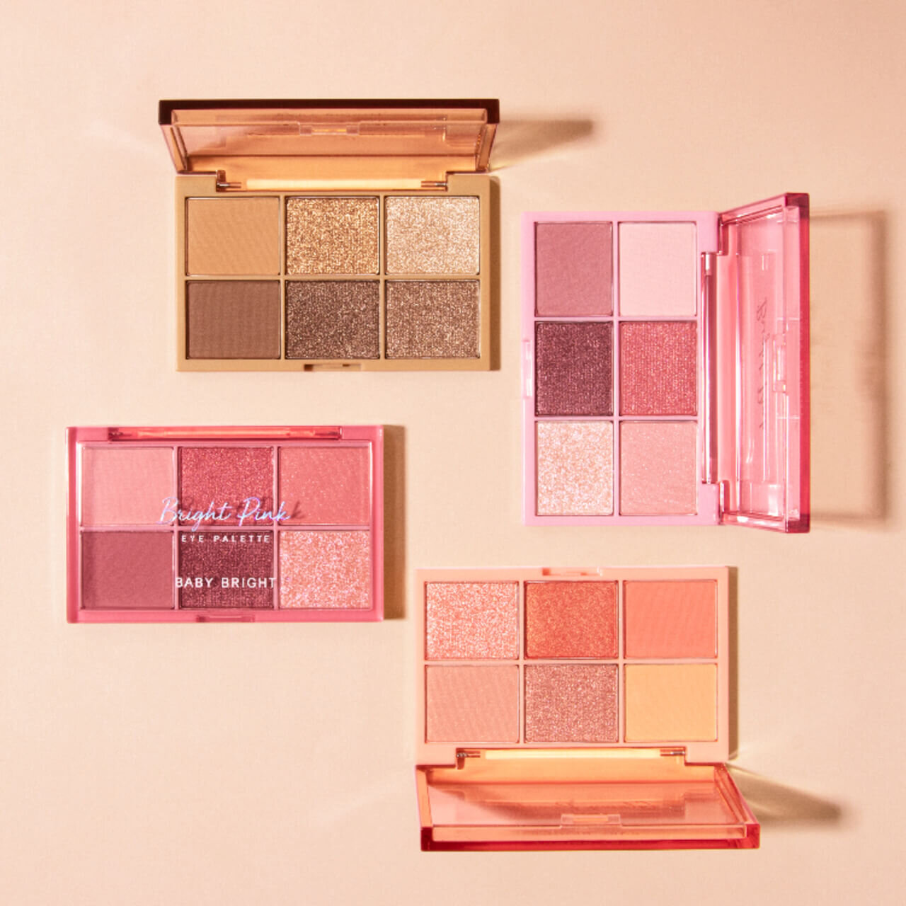 タイコスメブランド｜BabyBright（ベイビーブライト）シャインアイシャドウパレット
