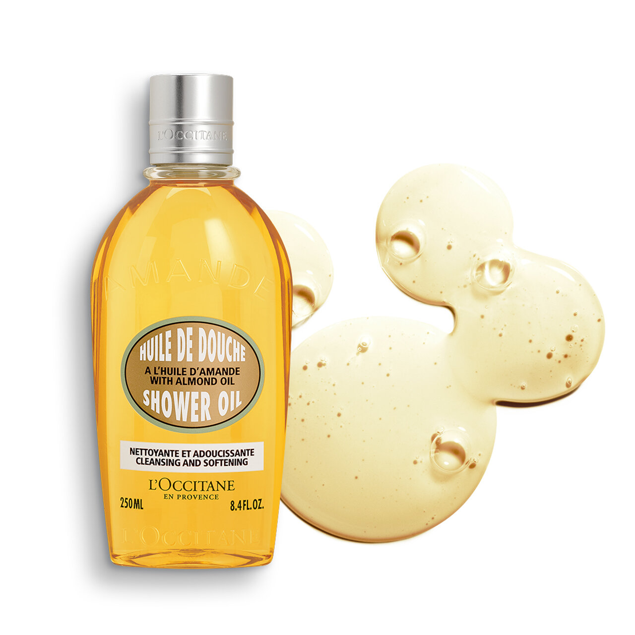 L'OCCITANE（ロクシタン）　『アーモンド モイスチャライジングシャワーオイル』 