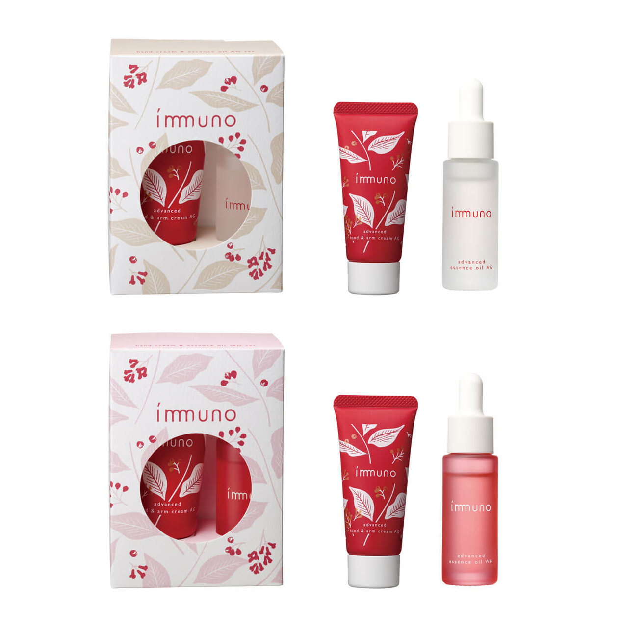 イミュノ｜ハンドクリーム＆エッセンスオイル セット（10/20発売）