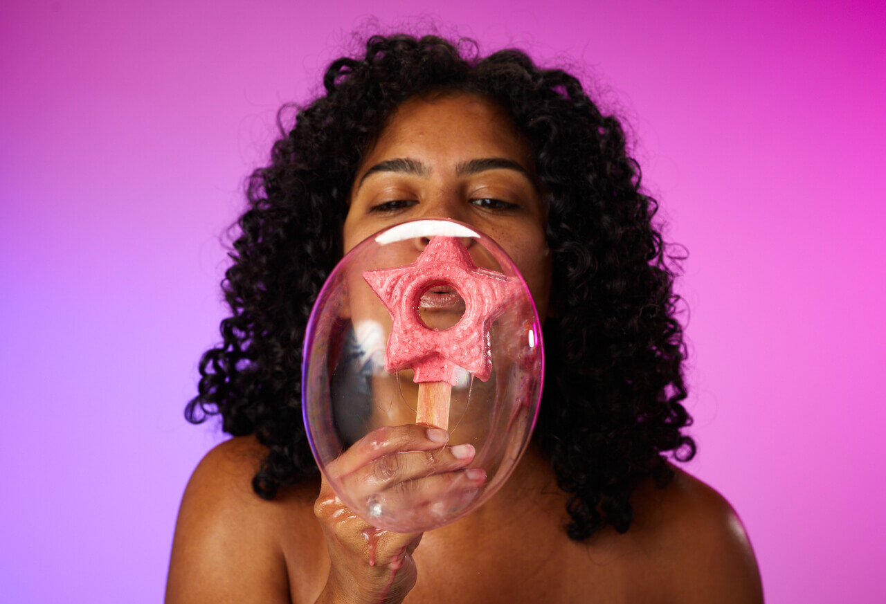 LUSH （ラッシュ）　『フェアリーキャンディ バブルブローイングワンド』