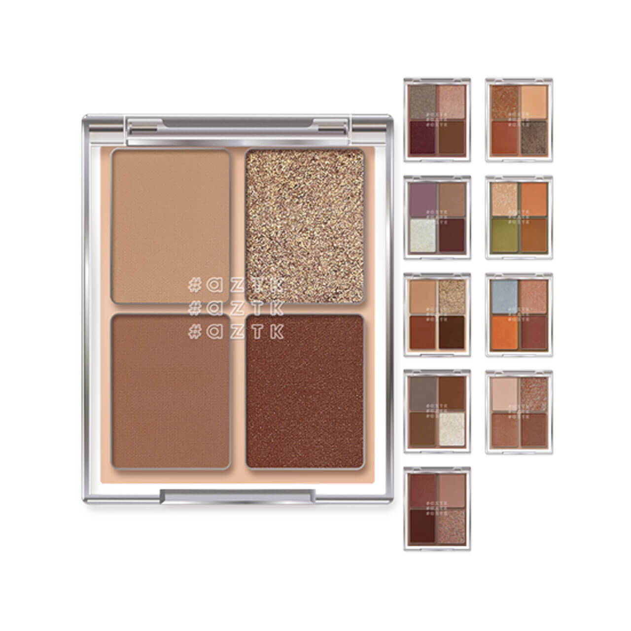 #aZTK（エーズィーティーケー）　4色アイシャドウ