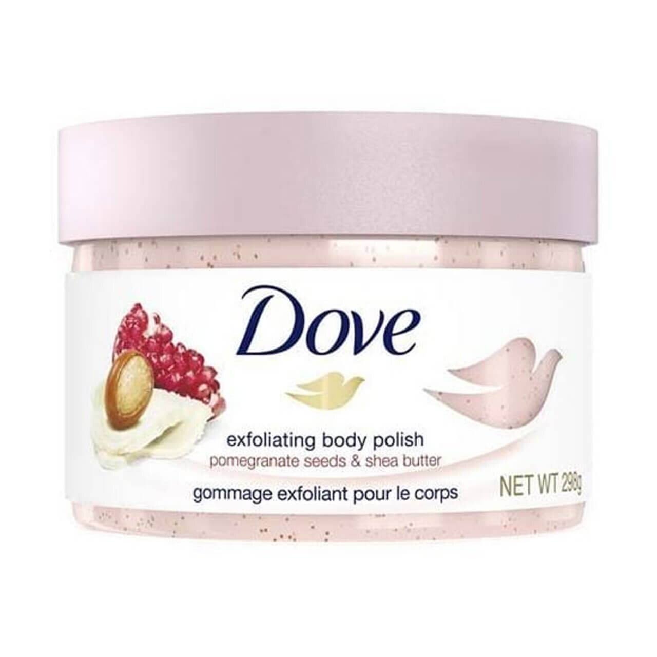 Dove（ダヴ）　クリーミーボディスクラブ ザクロ＆シアバター