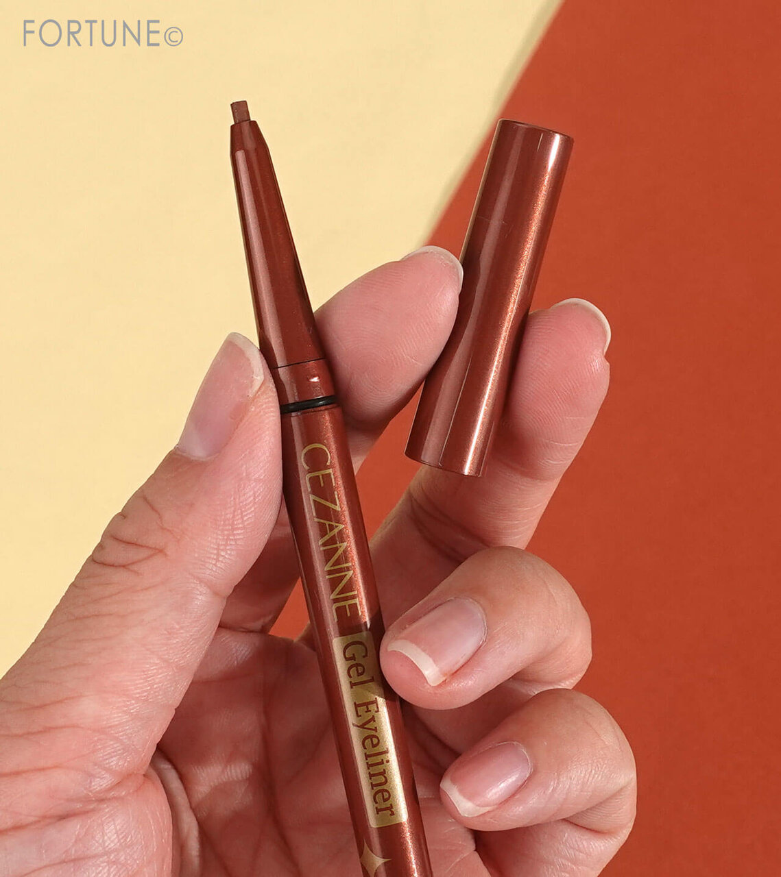 CEZANNE（セザンヌ）　ジェルアイライナー　90テラコッタブラウン