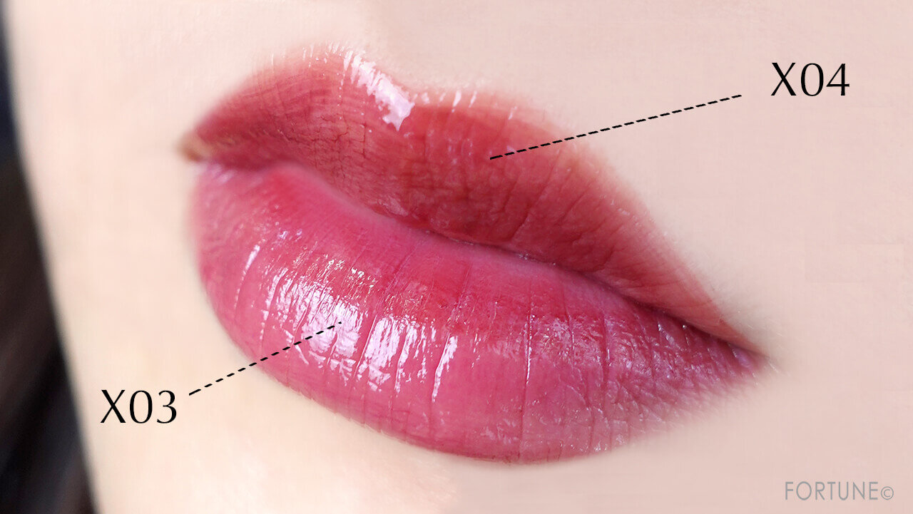 kiss（キス）　『キス　リップアーマーX』　X03 X04