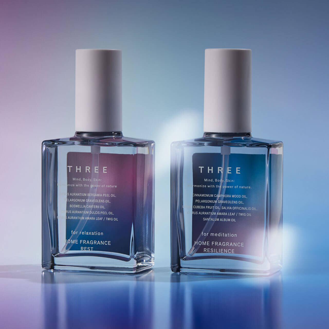 THREE（スリー）｜ホームフレグランス レジリエンス／レスト（12/7発売）