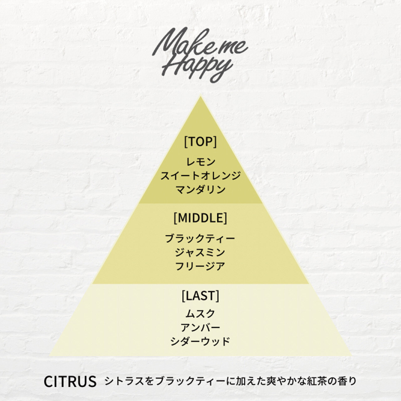 CANMAKE（キャンメイク）　メイクミーハッピー ハンドクリーム　CITRUS