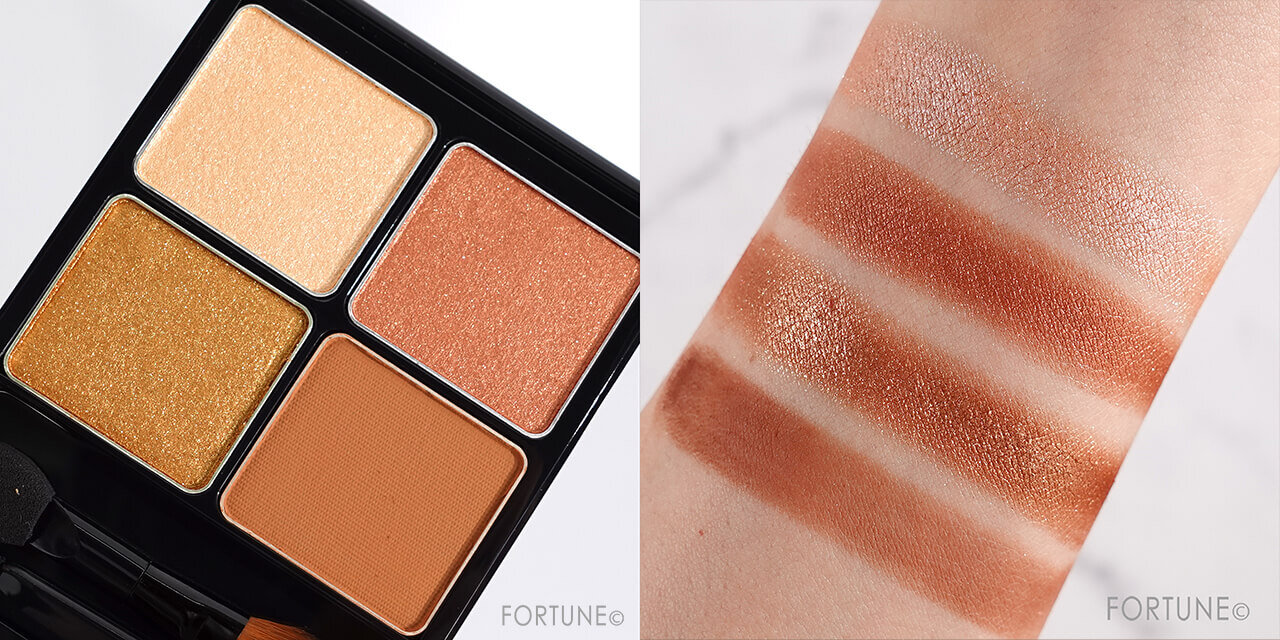 ＆be（アンドビー）　&be パレットアイシャドウ　カッパーブラウン