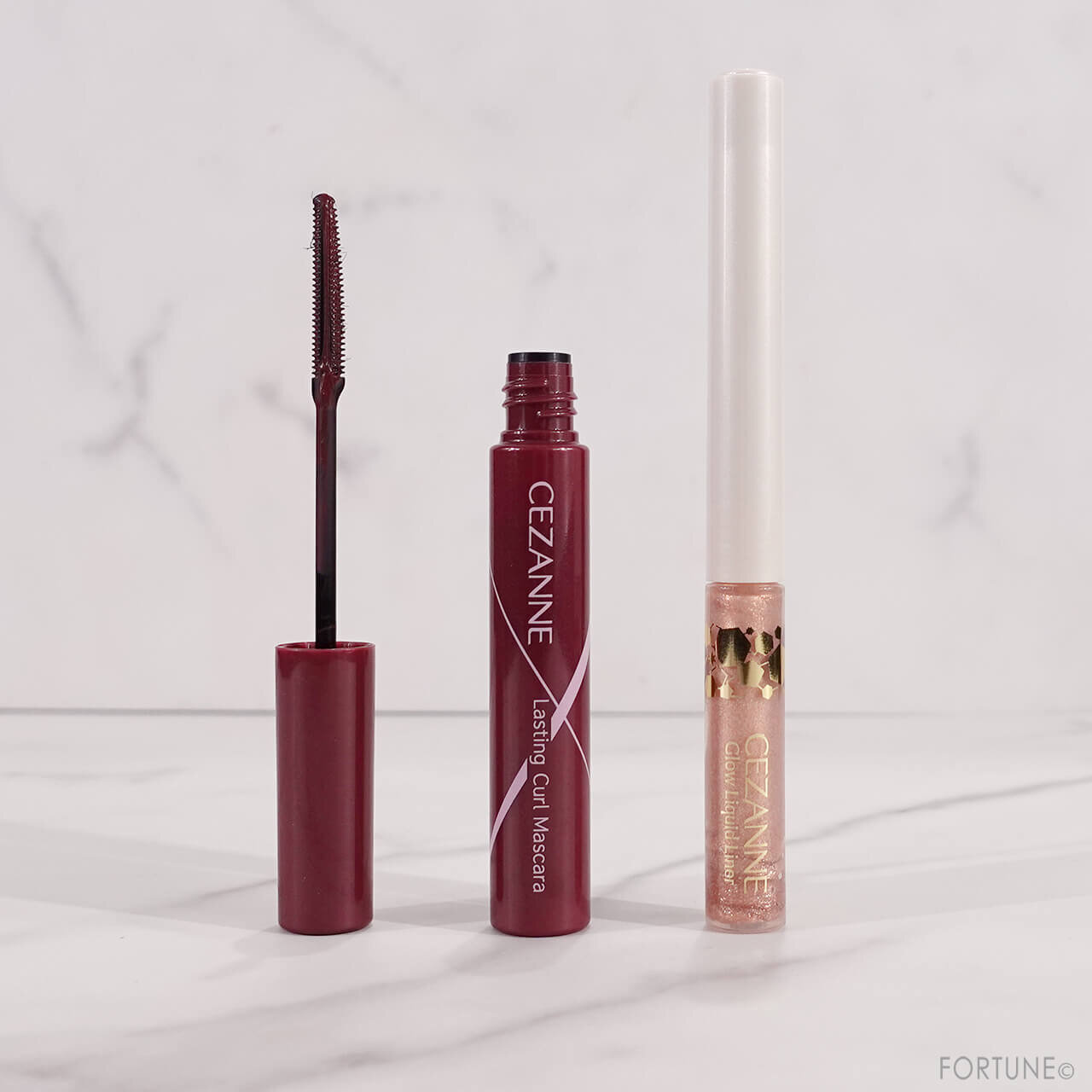 CEZANNE（セザンヌ）　『セザンヌ グロウリキッドライナー』　『セザンヌ 耐久カールマスカラ』