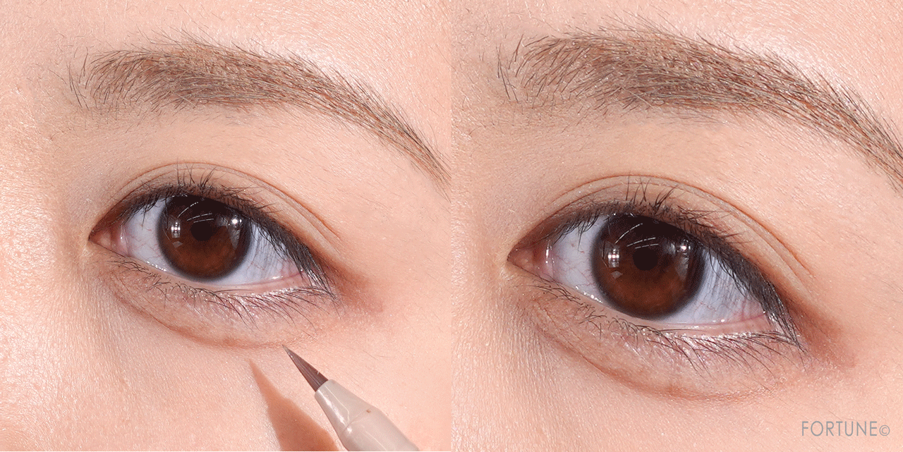 CEZANNE（セザンヌ）　涙袋メイク　やり方　