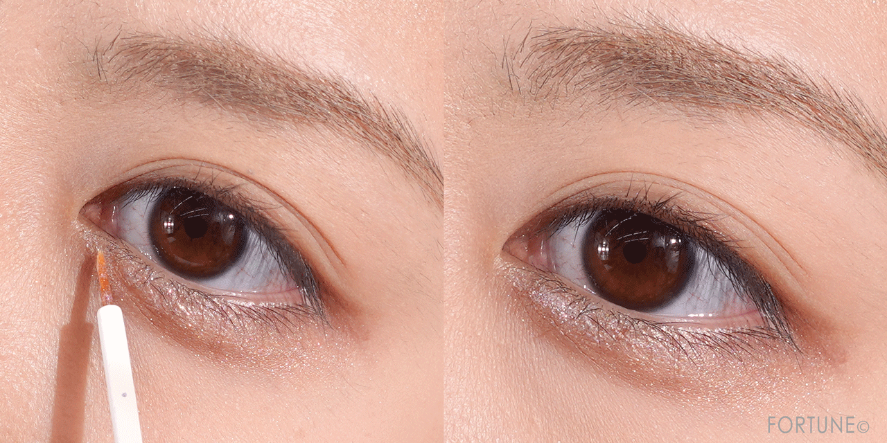 CEZANNE（セザンヌ）　涙袋メイク　やり方　