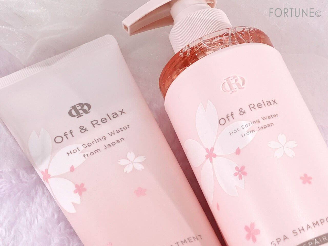 Off&Relax（オフアンドリラックス）夜桜限定セット シャンプー＆トリートメント