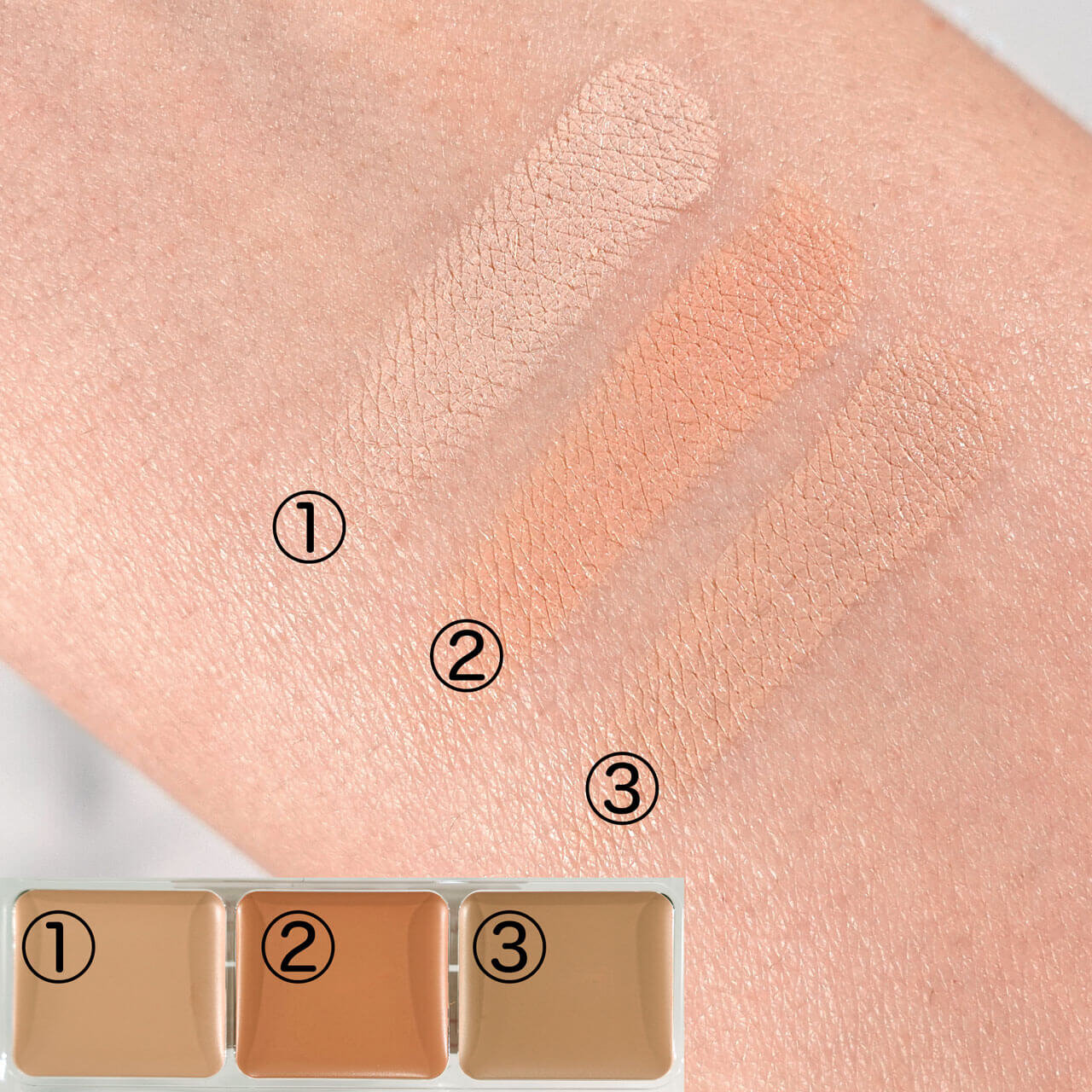 CEZANNE（セザンヌ）　セザンヌ パレットコンシーラーハイカバー