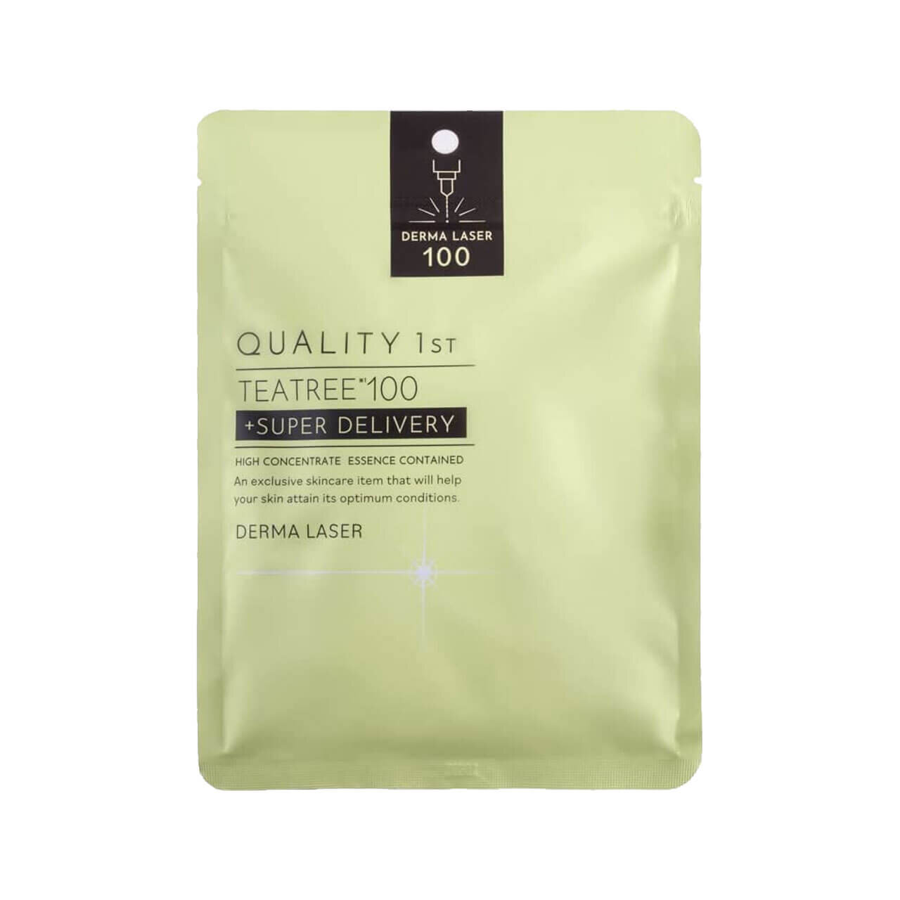 Quality 1st（クオリティファースト）　ダーマレーザー スーパーTEA TREE100 マスク