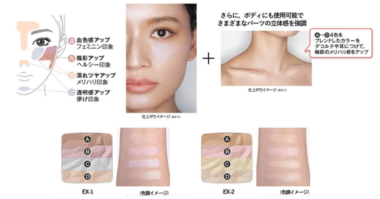 KATE（ケイト）　カメレオンパレード　オーロラライズドグロウハイライター