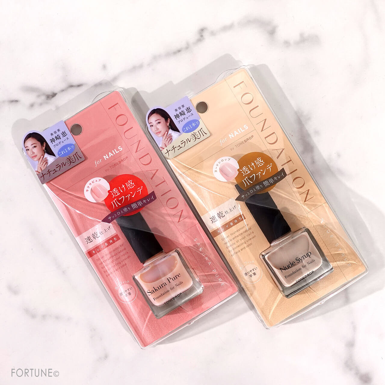TONEDROP（トーンドロップ）　爪のファンデーション　神崎恵