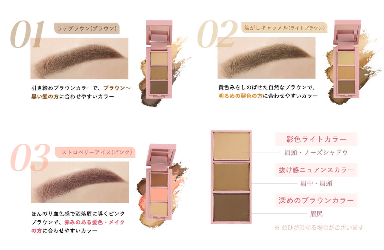 フルンフリン frunflynn マルチパーフェクター アイブロウキット