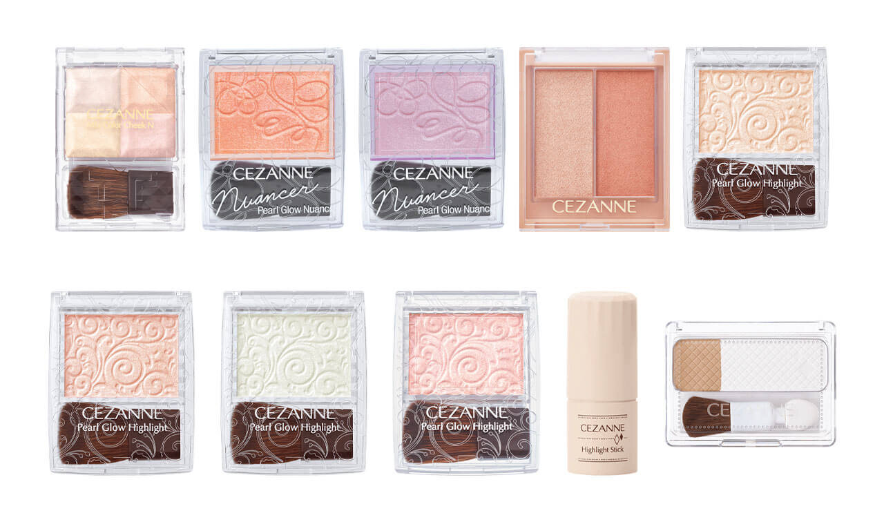 CEZANNE（セザンヌ）　ハイライト全ラインナップ