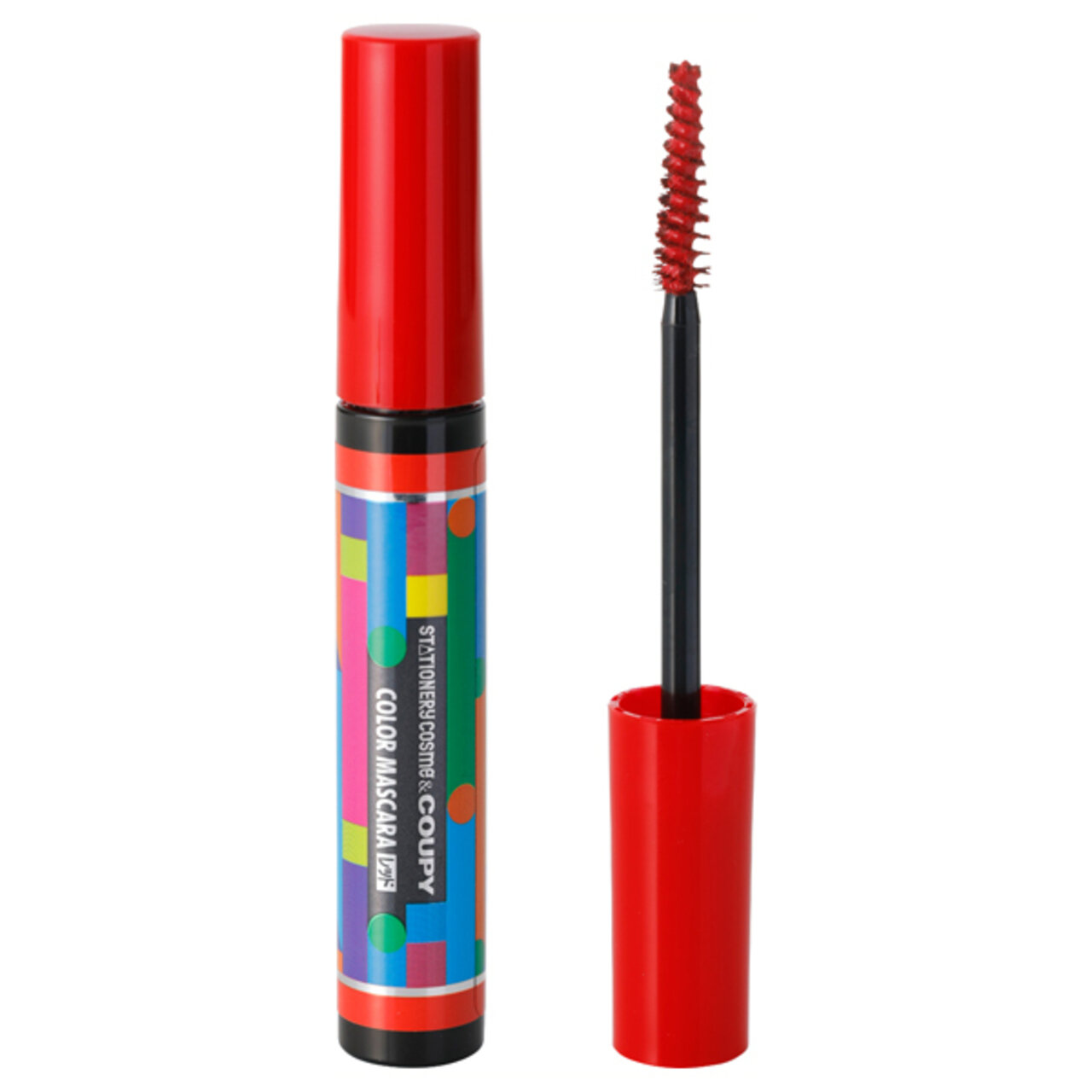 ステーショナリーコスメ　クーピー柄カラーマスカラA