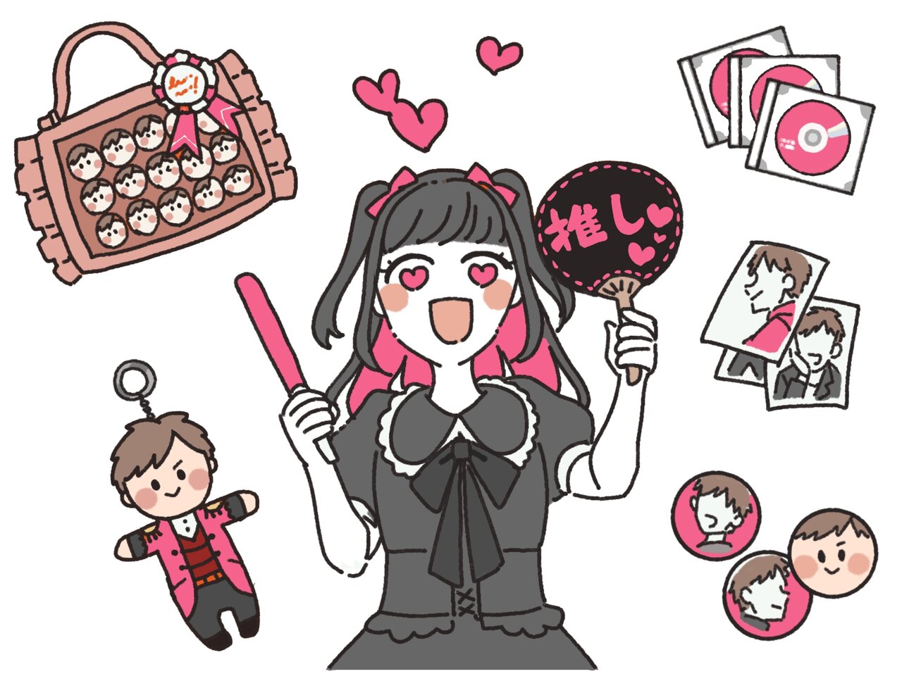 推し活　推し色メイクとは