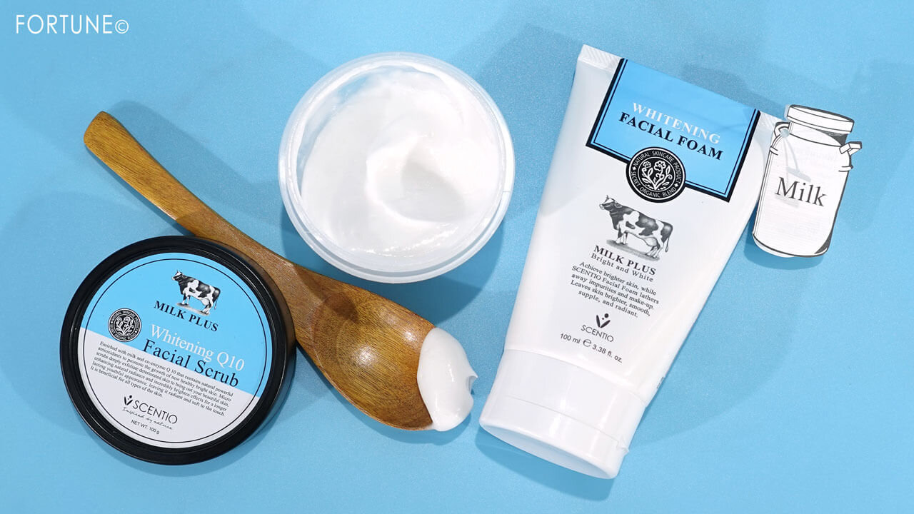 タイコスメブランドBeauty Buffet（ビューティーブッフェ）｜ミルク洗顔＆スクラブ