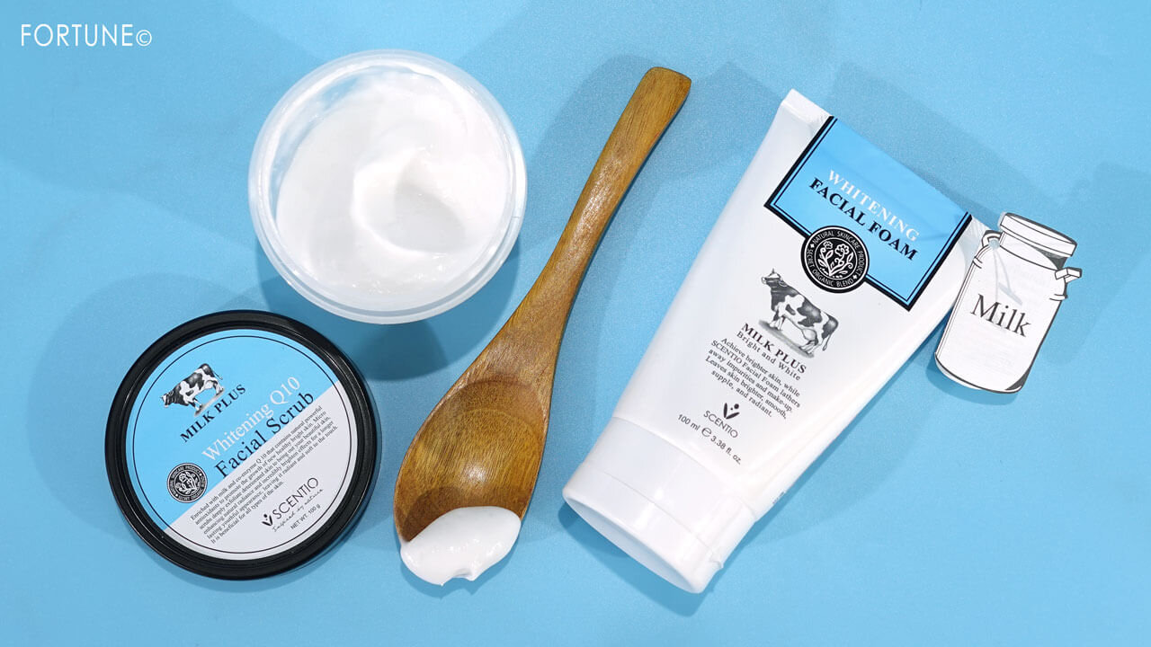 タイコスメブランドBeauty Buffet（ビューティーブッフェ）｜ミルク洗顔＆スクラブ