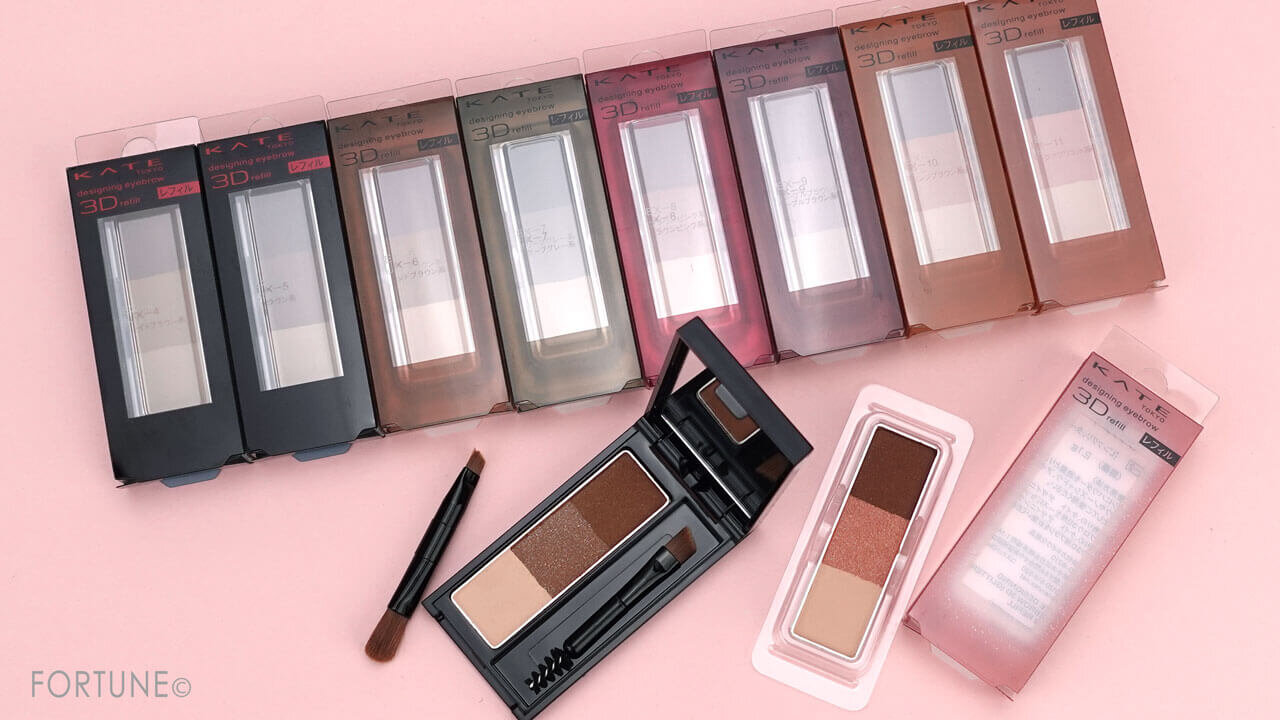 KATE（ケイト）　デザイニングアイブロウ３Ｄ用ケース／ブラシ