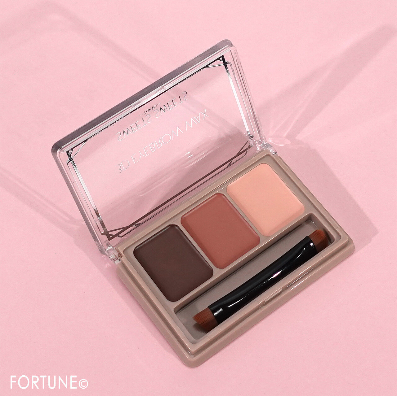 スウィーツスウィーツ　3Dアイブロウワックス　02 ピンクブラウン