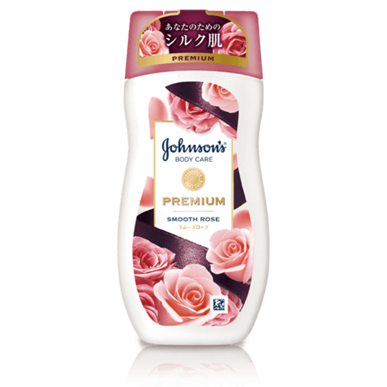 ジョンソン®ボディケア　『プレミアム ローション スムーズローズ：優雅なスムーズローズの香り』