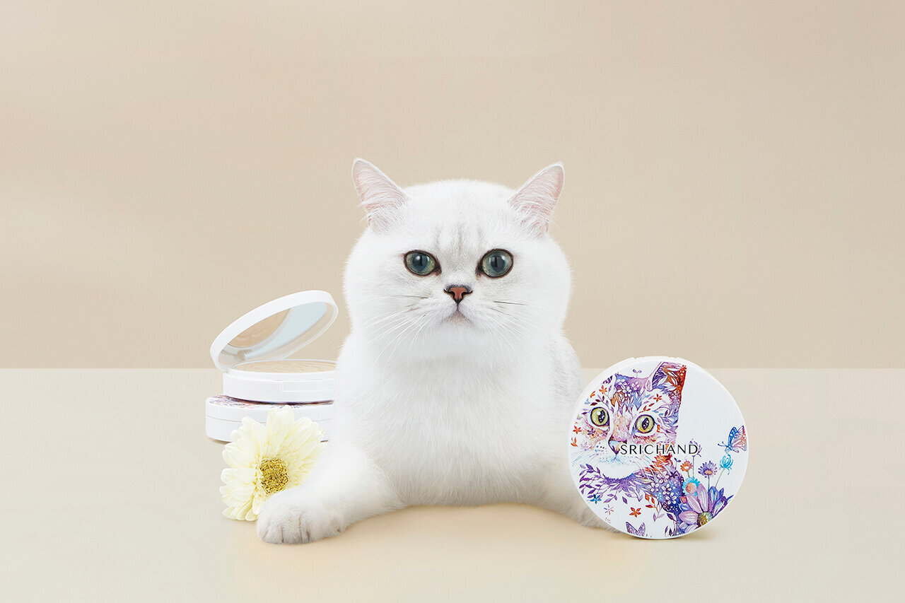 タイコスメ「SRICHAND（シーチャン）」タケダヒロキ コラボ「ベア パーフェクト トランスルーセントコンパクトパウダー」