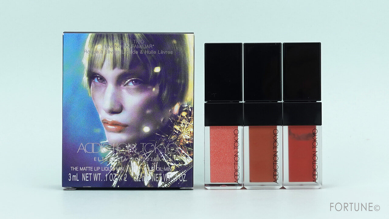 アディクション　ミニ リップ トリオ “アンノウン ファミリア”　クリスマスコフレ