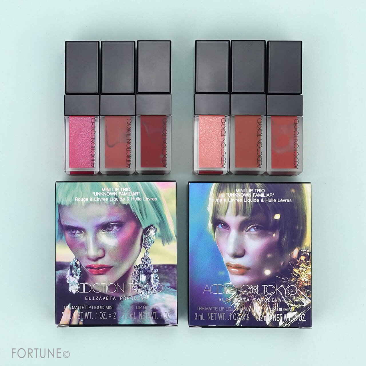 アディクション　ミニ リップ トリオ “アンノウン ファミリア”　クリスマスコフレ