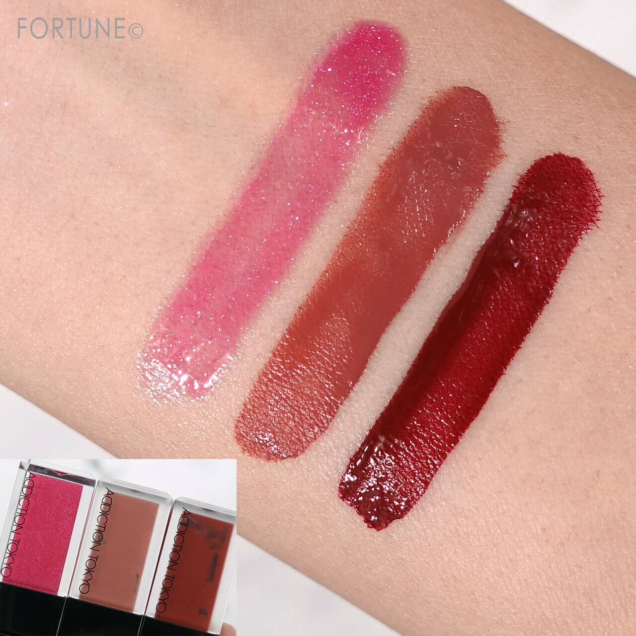 アディクション　ミニ リップ トリオ “アンノウン ファミリア”　クリスマスコフレ