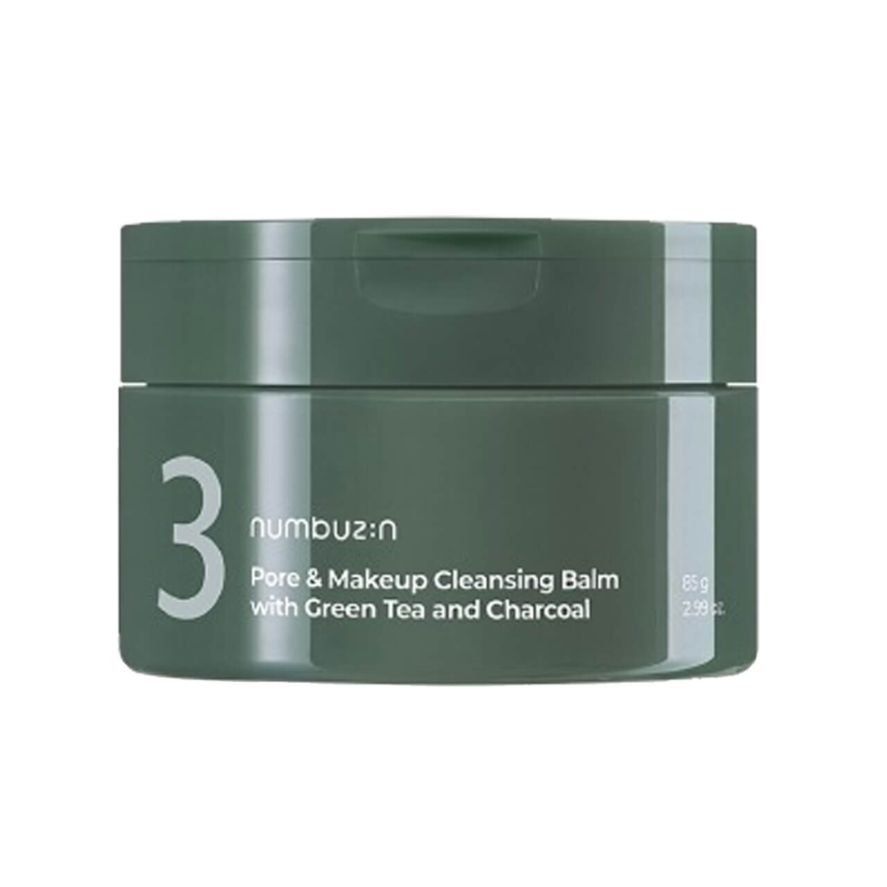 ナンバーズイン　3番 緑茶炭毛穴パッククレンジングバーム