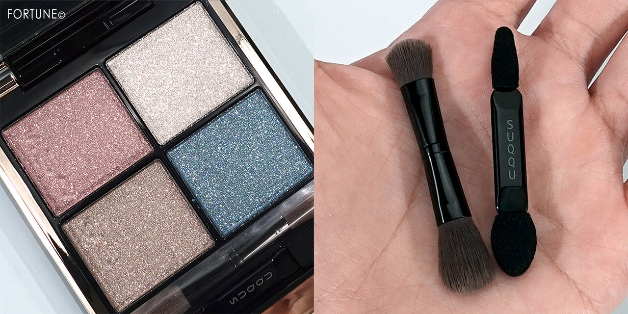 SUQQU（スック）　2023年クリスマスコフレ　「シグニチャー カラー アイズ 131 六花 -RIKKA」