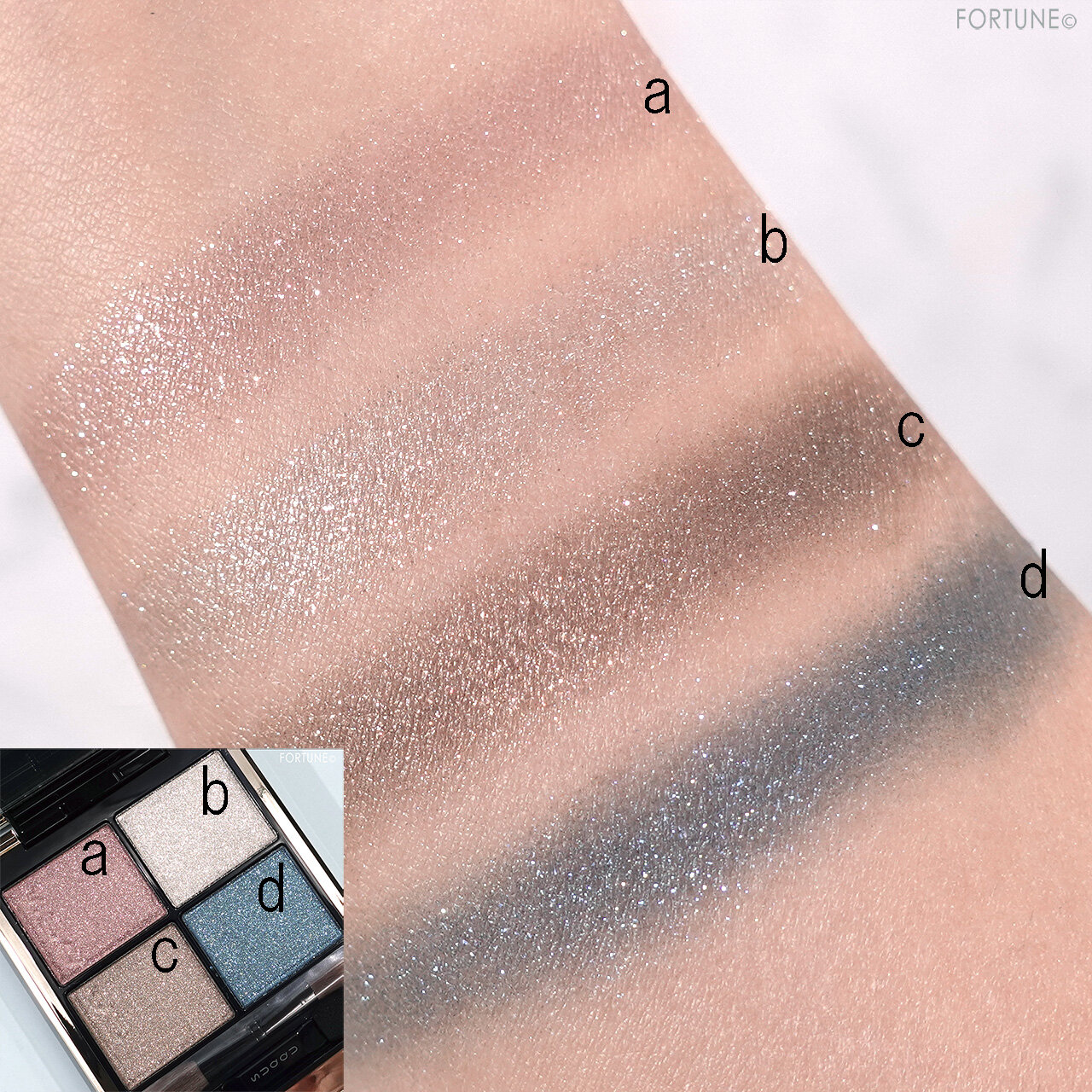 SUQQU（スック）　2023年クリスマスコフレ　「シグニチャー カラー アイズ 131 六花 -RIKKA」