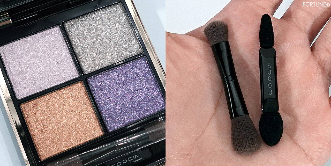 SUQQU（スック）　2023年クリスマスコフレ　「シグニチャー カラー アイズ 132 星冴 -HOSHISAYURU」