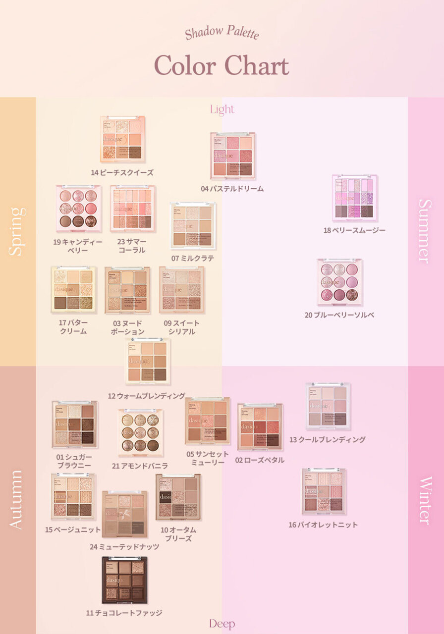 dasique（デイジーク）　『シャドウパレット』