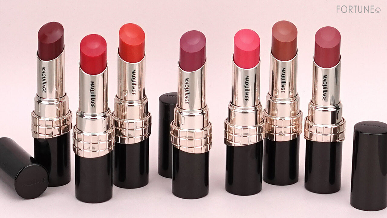 MAQuillAGE（マキアージュ）　2023年冬新作コスメ　『マキアージュ ドラマティックエッセンスルージュ』